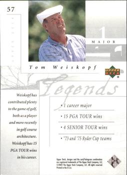2002 Upper Deck - Silver #57 Tom Weiskopf Back