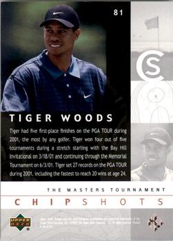 2002 Upper Deck - Silver #81 Tiger Woods Back