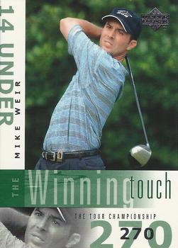 2002 Upper Deck - Winning Touch #WT10 Mike Weir Front