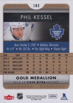 2014-15 Ultra - Gold Medallion #182 Phil Kessel Back