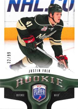 2009-10 Upper Deck Be A Player #336 Justin Falk Front