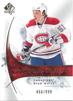 2009-10 SP Authentic #181 Ryan White Front