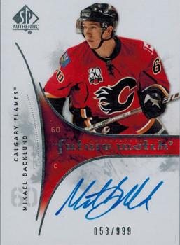 2009-10 SP Authentic #235 Mikael Backlund Front