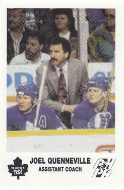 1992-93 St. John's Maple Leafs (AHL) #NNO Joel Quenneville Front