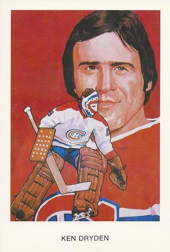 1983 Cartophilium Hockey Hall of Fame Postcards #N4 Ken Dryden Front