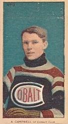 1910-11 Imperial Tobacco Hockey Series (C56) #9 Angus Campbell Front