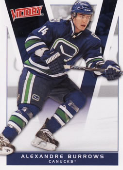 2010-11 Upper Deck Victory #185 Alexandre Burrows Front