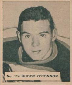 1937-38 World Wide Gum (V356) #114 Buddy O'Connor Front