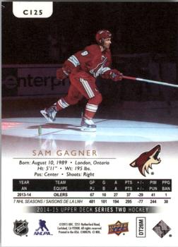 2014-15 Upper Deck - UD Canvas #C125 Sam Gagner Back