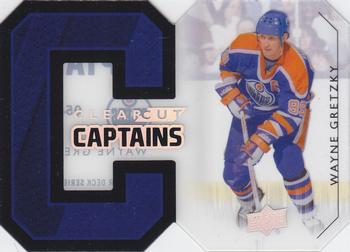 2014-15 Upper Deck - Clear Cut Captains #CCC-WG Wayne Gretzky Front