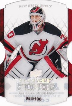 2014-15 Upper Deck - Clear Cut Stoppers #CCS-MB Martin Brodeur Front
