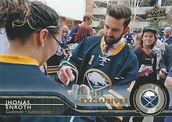 2014-15 Upper Deck - UD Exclusives #25 Jhonas Enroth Front