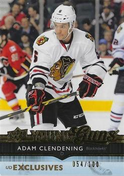 2014-15 Upper Deck - UD Exclusives #481 Adam Clendening Front
