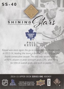 2014-15 Upper Deck - Shining Stars #SS-40 Phil Kessel Back