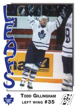 1993-94 St. John's Maple Leafs (AHL) #NNO Todd Gillingham Front