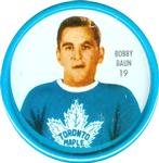 1962-63 Shirriff Coins #19 Bobby Baun Front
