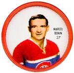 1962-63 Shirriff Coins #27 Marcel Bonin Front