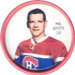 1962-63 Shirriff Coins #28 Phil Goyette Front