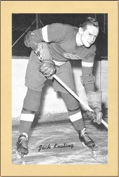 1934-43 Bee Hive Hockey Photos (Group 1) #NNO Jack Keating Front