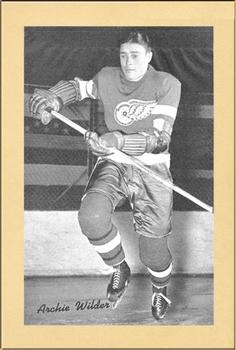 1934-43 Bee Hive Hockey Photos (Group 1) #NNO Archie Wilder Front