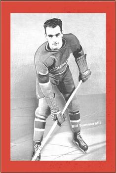 1934-43 Bee Hive Hockey Photos (Group 1) #NNO Bill Summerhill Front