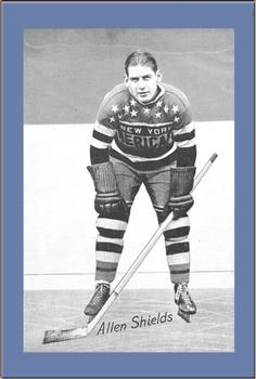 1934-43 Bee Hive Hockey Photos (Group 1) #NNO Allan Shields Front