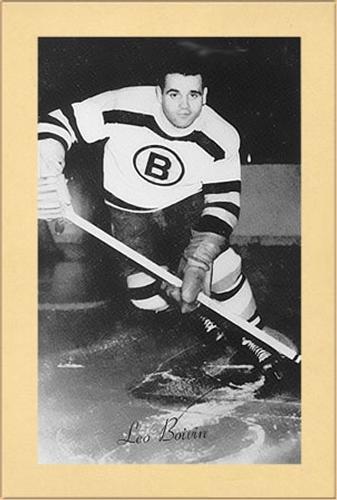 1944-64 Bee Hive Hockey Photos (Group 2) #NNO Leo Boivin Front