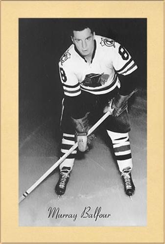 1944-64 Bee Hive Hockey Photos (Group 2) #NNO Murray Balfour Front