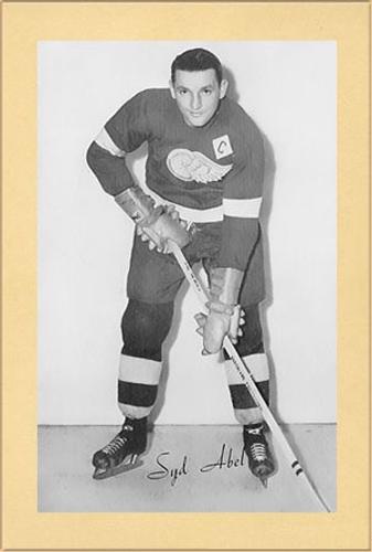 1944-64 Bee Hive Hockey Photos (Group 2) #NNO Sid Abel Front