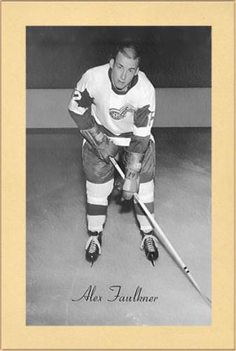 1944-64 Bee Hive Hockey Photos (Group 2) #NNO Alex Faulkner Front
