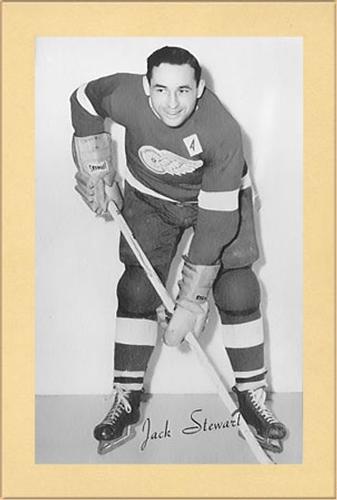 1944-64 Bee Hive Hockey Photos (Group 2) #NNO Jack Stewart Front