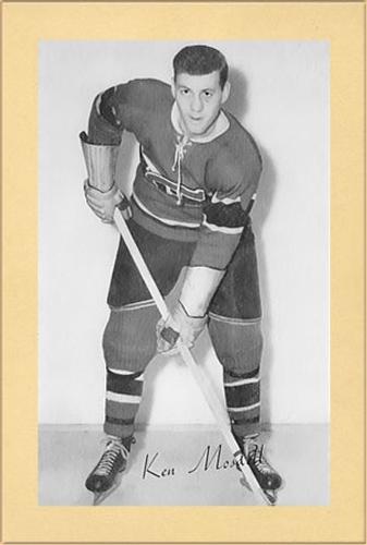 1944-64 Bee Hive Hockey Photos (Group 2) #NNO Ken Mosdell Front
