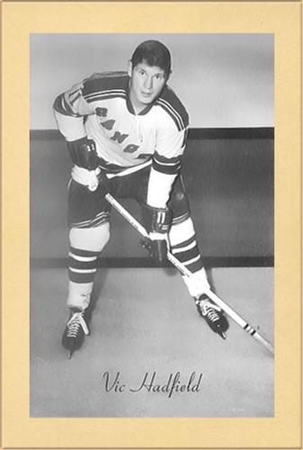 1944-64 Bee Hive Hockey Photos (Group 2) #NNO Vic Hadfield Front
