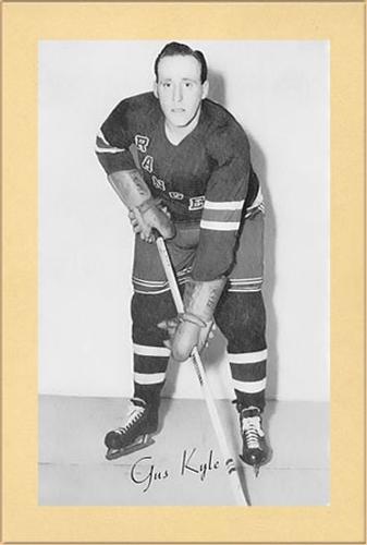 1944-64 Bee Hive Hockey Photos (Group 2) #NNO Gus Kyle Front