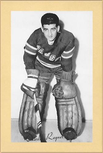 1944-64 Bee Hive Hockey Photos (Group 2) #NNO Chuck Rayner Front