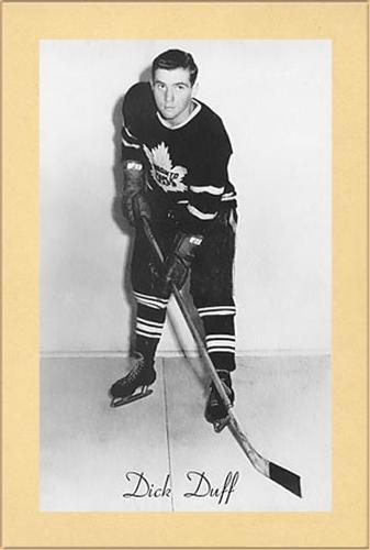 1944-64 Bee Hive Hockey Photos (Group 2) #NNO Dick Duff Front