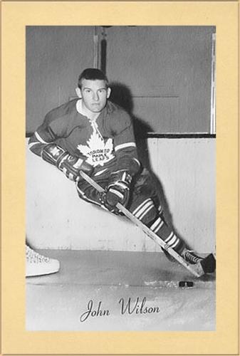 1944-64 Bee Hive Hockey Photos (Group 2) #NNO John Wilson Front