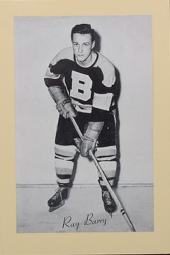 1944-64 Bee Hive Hockey Photos (Group 2) #NNO Ray Barry Front