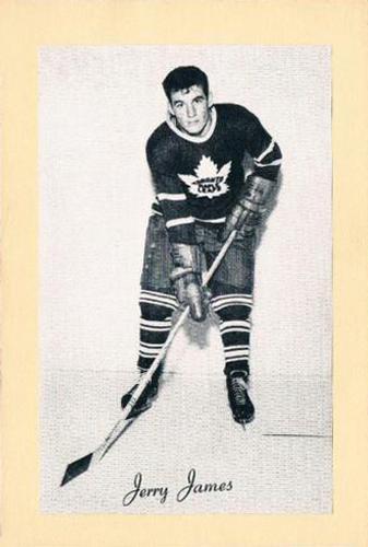1944-64 Bee Hive Hockey Photos (Group 2) #NNO Gerry James Front