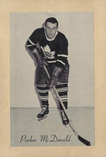 1944-64 Bee Hive Hockey Photos (Group 2) #NNO Parker MacDonald Front