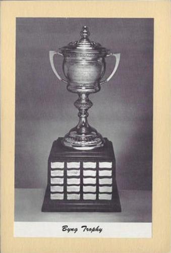 1944-64 Bee Hive Hockey Photos (Group 2) #NNO Lady Byng Trophy Front