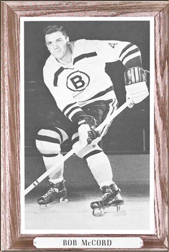 1964-67 Bee Hive Hockey Photos (Group 3) #NNO Bob McCord Front