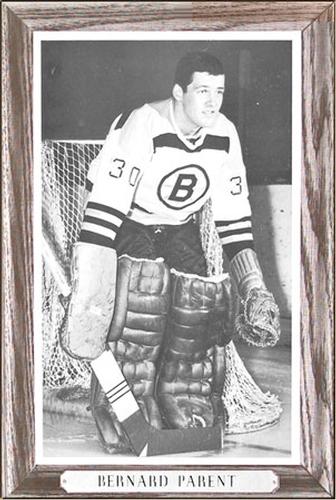 1964-67 Bee Hive Hockey Photos (Group 3) #NNO Bernard Parent Front