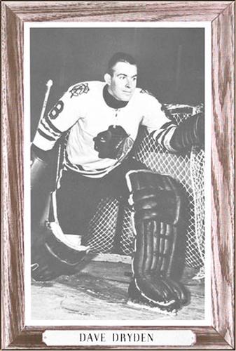 1964-67 Bee Hive Hockey Photos (Group 3) #NNO Dave Dryden Front