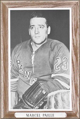 1964-67 Bee Hive Hockey Photos (Group 3) #NNO Marcel Paille Front