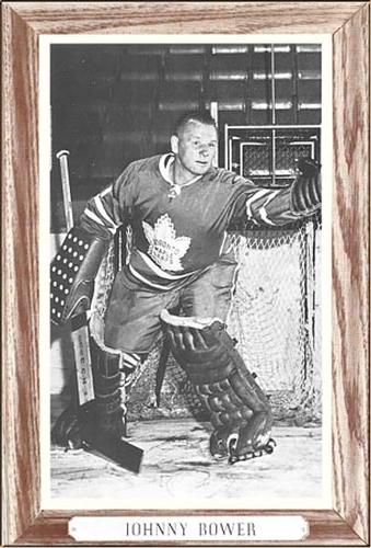 1964-67 Bee Hive Hockey Photos (Group 3) #NNO Johnny Bower Front