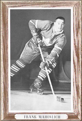 1964-67 Bee Hive Hockey Photos (Group 3) #NNO Frank Mahovlich Front