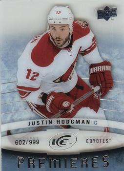 2014-15 Upper Deck Ice #91 Justin Hodgman Front