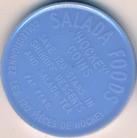 1961-62 Salada Coins #97 Vic Hadfield Back