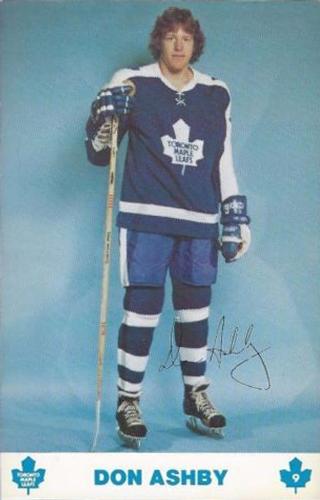 1975-76 Toronto Maple Leafs #NNO Don Ashby Front